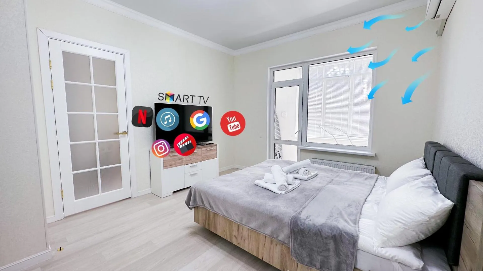 Пространство Комфорта Возле Хан Шатыра Apartment Nur-Sultan  Kazakhstan
